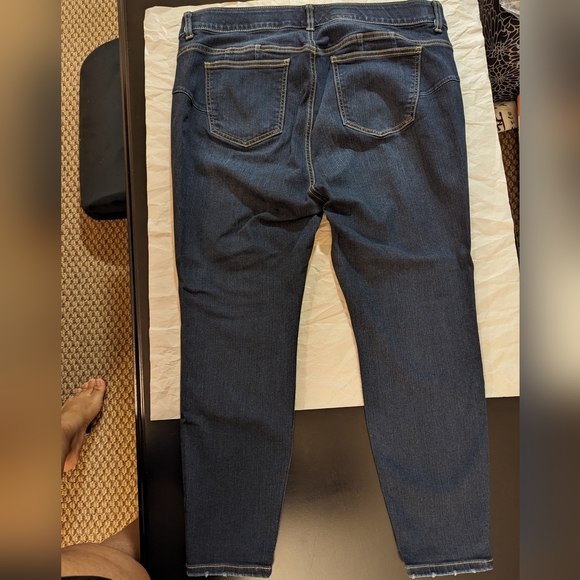 Torrid Canary Wharf Bombshell Skinny Premium Stretch High-Rise Jean Size 18XS - Picture 4 of 6